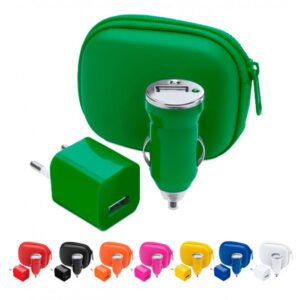 Set cargadores usb canox