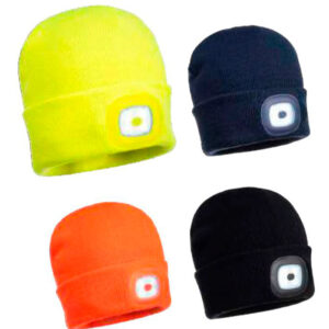Gorro deportivo con iluminación LED