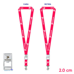 Lanyard destapador