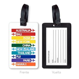 TAG DE MALETA MICROINYECTADO