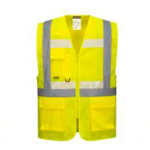 Chaleco de seguridad con múltiples bolsillos